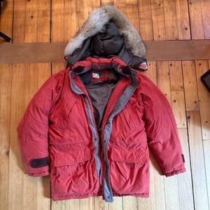 RAINFOREST Red Men's Puffer Jacket